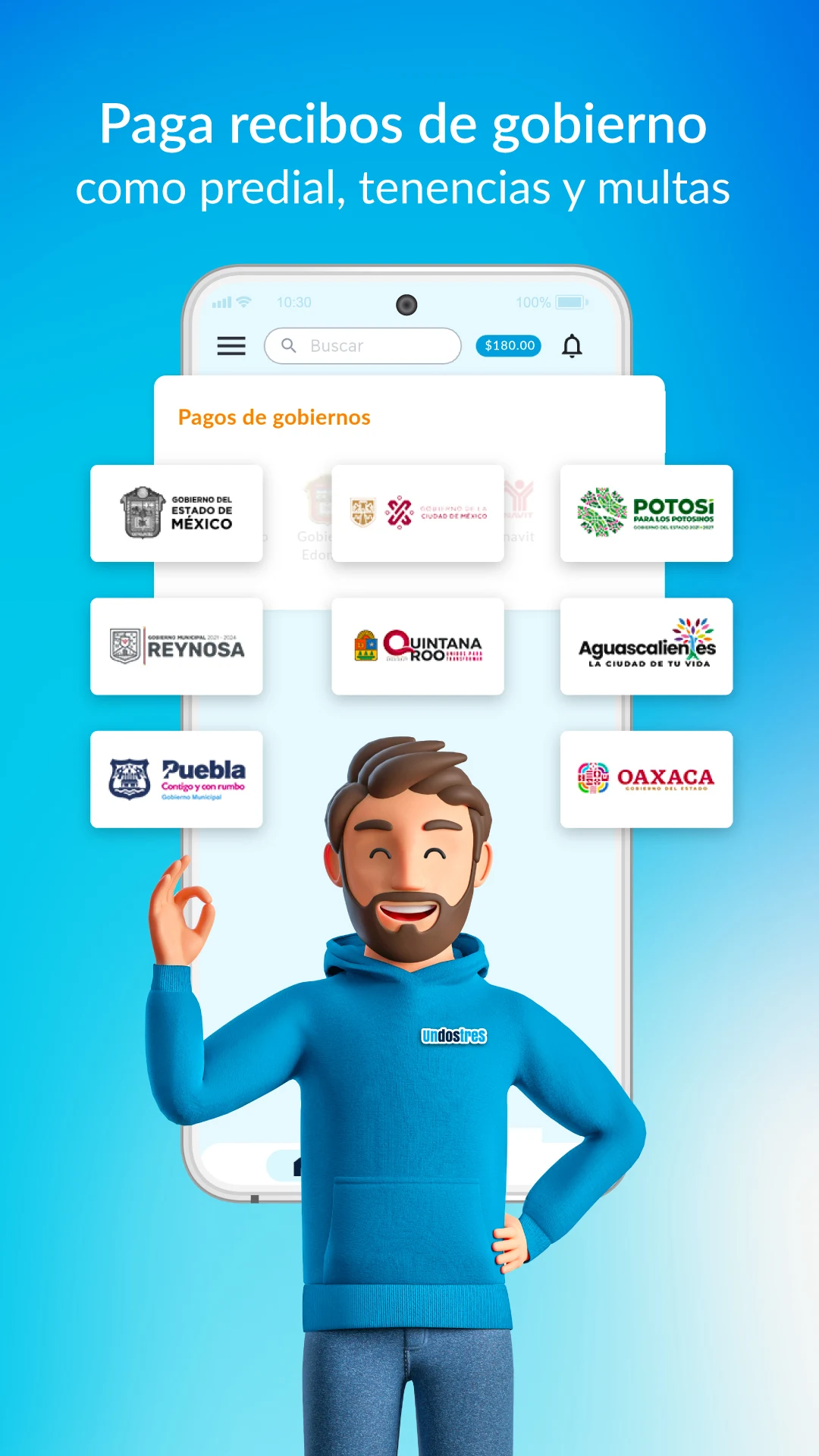 UnDosTres - Recargas y Pagos screenshot